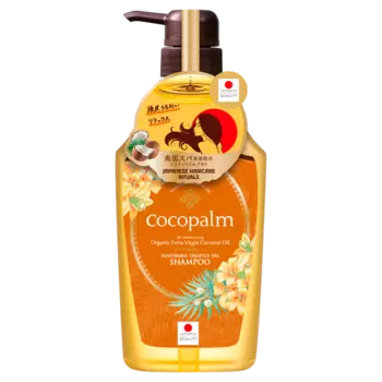 Органический шампунь для волос с кокосовым маслом и гибискусом, 600 мл Cocopalm Southern tropics spa