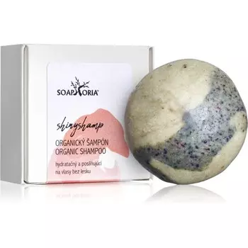 Органический шампунь Soaphoria Shinyshamp для нормальных волос без блеска 60 г Inna Marka