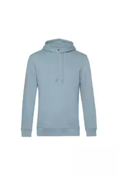 Органический свитер с капюшоном B&C, синий