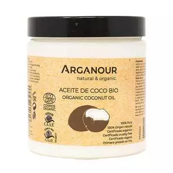 Органическое кокосовое масло 250 мл Arganour