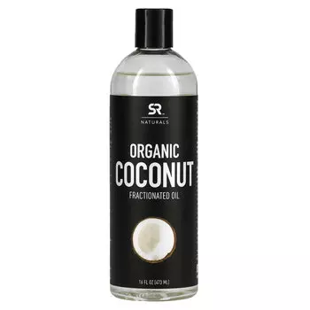 Органическое кокосовое масло для кожи головы и волос Sports Research, 473 мл