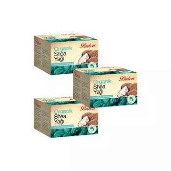 Органическое масло ши Balen, 3 ампулы по 50 мл