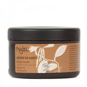 Органическое масло ши с ароматом ванили, 100 г. Najel