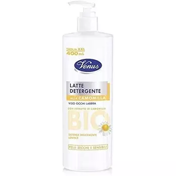 Органическое очищающее молочко с ромашкой 400 мл Venus