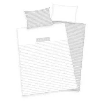 Органическое постельное белье «I love you» (babybest) / детское постельное белье / постельное белье для малышей, 100% хлопок (Renforce, сертификат GOTs), 40х60 см + 100х135 см Herding