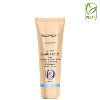 ORGANIQUE Basic Care Nude Beauty Balm косметический крем для жирной и комбинированной кожи 30мл