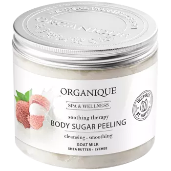 Organique успокаивающий сахарный скраб, 200 мл