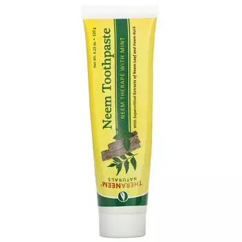 Organix South TheraNeem Naturals Neem Therap with Mint Neem Toothpaste 4.23 oz (120 g)
