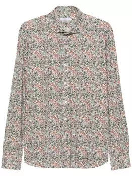 Orian рубашка с абстрактным узором, зеленый