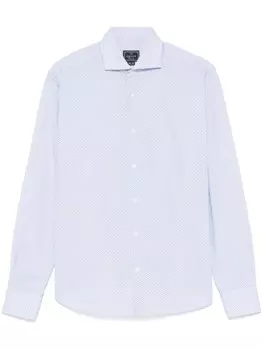 Orian рубашка с графичным принтом, синий