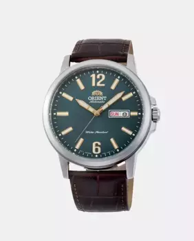 ORIENT Contemporary RA-AA0C06E19B Автоматические мужские часы из коричневой кожи, коричневый