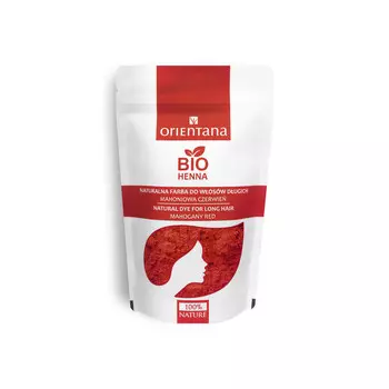 Orientana, Bio Henna, натуральная растительная краска для волос, Красное Махагони, 100 г