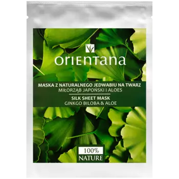 Orientana маска для лица - гинкго и алоэ вера, 1 шт.