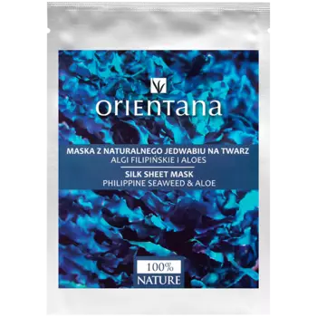 Orientana маска для лица - водоросли и алоэ вера, 1 шт.