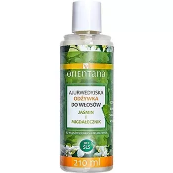 Orientana Натуральный кондиционер для волос Жасмин и индийский миндаль для тонких тонких волос 210мл