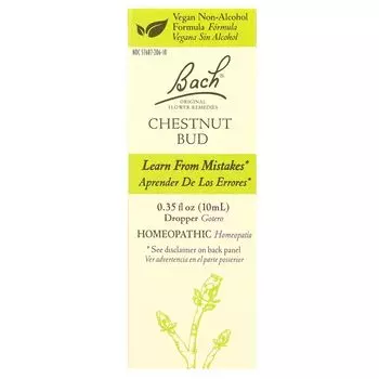 Original Flower Remedies, бутон каштана, 10 мл (0,35 жидк. унции) Bach