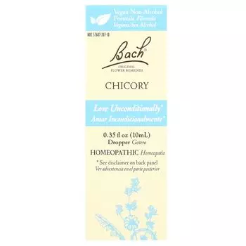Original Flower Remedies, цикорий, 10 мл (0,35 жидк. унции) Bach