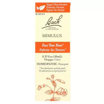 Original Flower Remedies, мимулюс, 0,35 жидких унций (10 мл) Bach