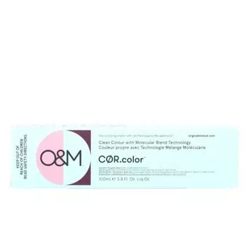 Original Mineral Cr.Color Cream 9.16 Очень светлый пепельно-фиолетовый блондин 3,4 унции, O&M