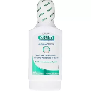 Оригинальная белая жидкость для полоскания рта 300мл, Gum