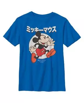 Оригинальная детская футболка в стиле ретро для мальчиков «Микки и друзья» Disney