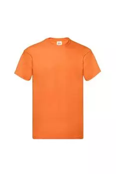 Оригинальная футболка Fruit of the Loom, оранжевый