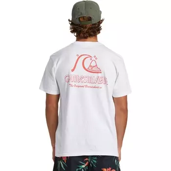 Оригинальная футболка Quiksilver, белый