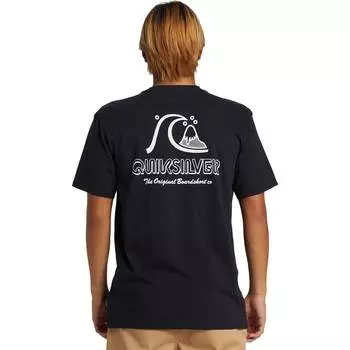 Оригинальная футболка Quiksilver, черный