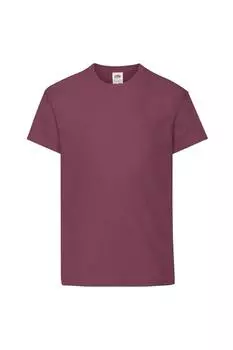 Оригинальная футболка с коротким рукавом Fruit of the Loom, красный