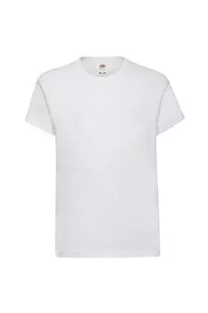 Оригинальная футболка с коротким рукавом Fruit of the Loom, белый