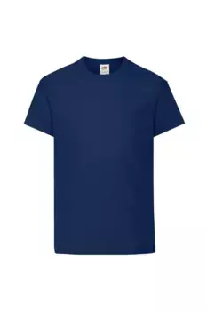 Оригинальная футболка с коротким рукавом Fruit of the Loom, темно-синий