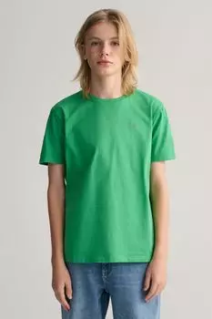 Оригинальная футболка с логотипом GANT, зеленый