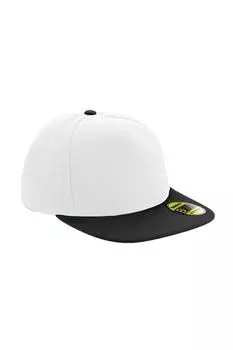 Оригинальная кепка Snapback с плоским козырьком Beechfield, белый