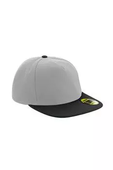 Оригинальная кепка Snapback с плоским козырьком Beechfield, серый