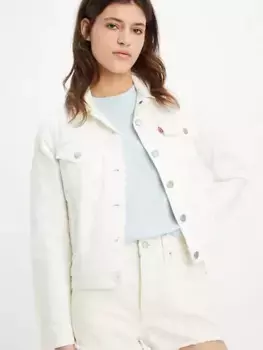 Оригинальная куртка дальнобойщика Levi's, цвет She's New Here - White