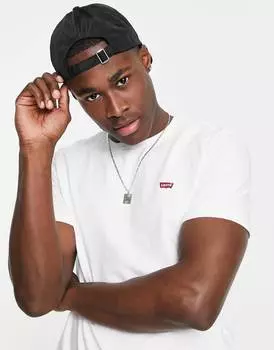 Оригинальная маленькая футболка Levi's с крыльями летучей мыши белого цвета