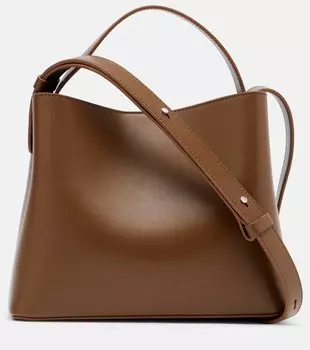 Оригинальная мини-сумка Original Sac из кожи Aesther Ekme, 240 Brownie