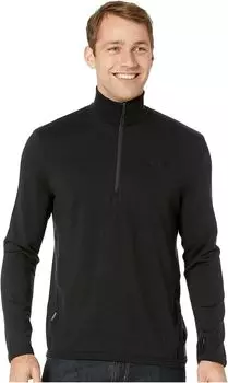 Оригинальная молния до половины длины с длинным рукавом Icebreaker, черный