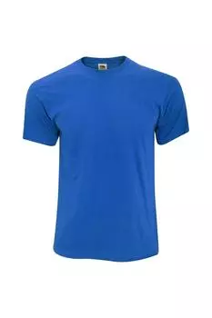 Оригинальная полноразмерная футболка Screen Stars с короткими рукавами Fruit of the Loom, синий