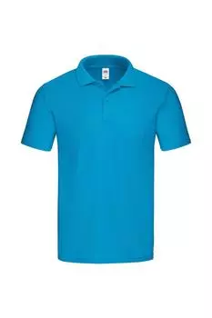 Оригинальная рубашка-поло Fruit of the Loom, синий