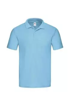 Оригинальная рубашка-поло Fruit of the Loom, синий