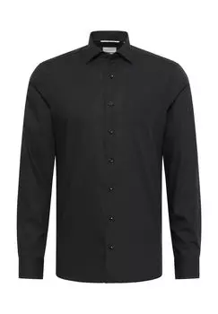 Оригинальная рубашка SLIM FIT ETERNA, черный