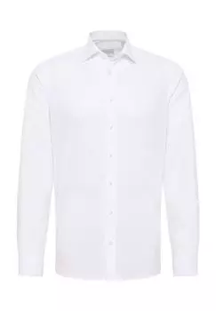 Оригинальная рубашка SLIM FIT ETERNA, цвет Wei Standardrmellnge