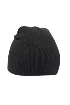 Оригинальная шапка без застежки Beechfield, черный