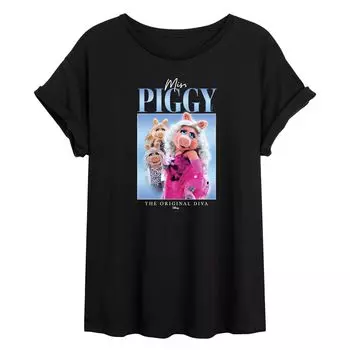 Оригинальная струящаяся футболка Diva от Disney The Muppets Juniors Licensed Character
