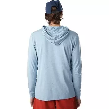 Оригинальная толстовка с капюшоном мужская Duck Camp, цвет Heathered Belize Blue