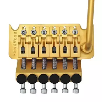 Оригинальная тремоло-система серии Hot Rod - Satin Gold Floyd Rose Hot Rod Series