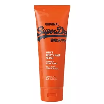 Оригинальное мужское средство для мытья тела и волос 250 мл, Superdry