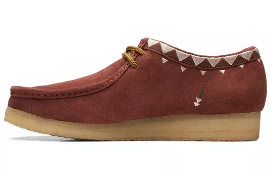 Оригинальные ботинки Wallabee Auburn Clarks