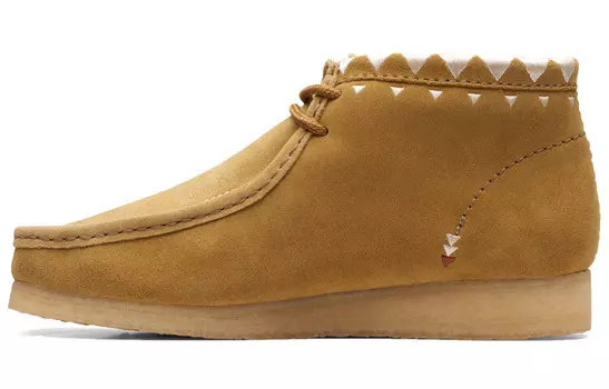 Оригинальные ботинки Wallabee Oakmoss Clarks
